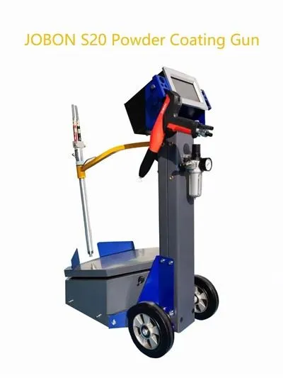 Elektrostatiskā pulvera pārklāšanas mašīnas kastes padeves pārklāšanas pistoles pulvera pārklāšanas iekārtas
